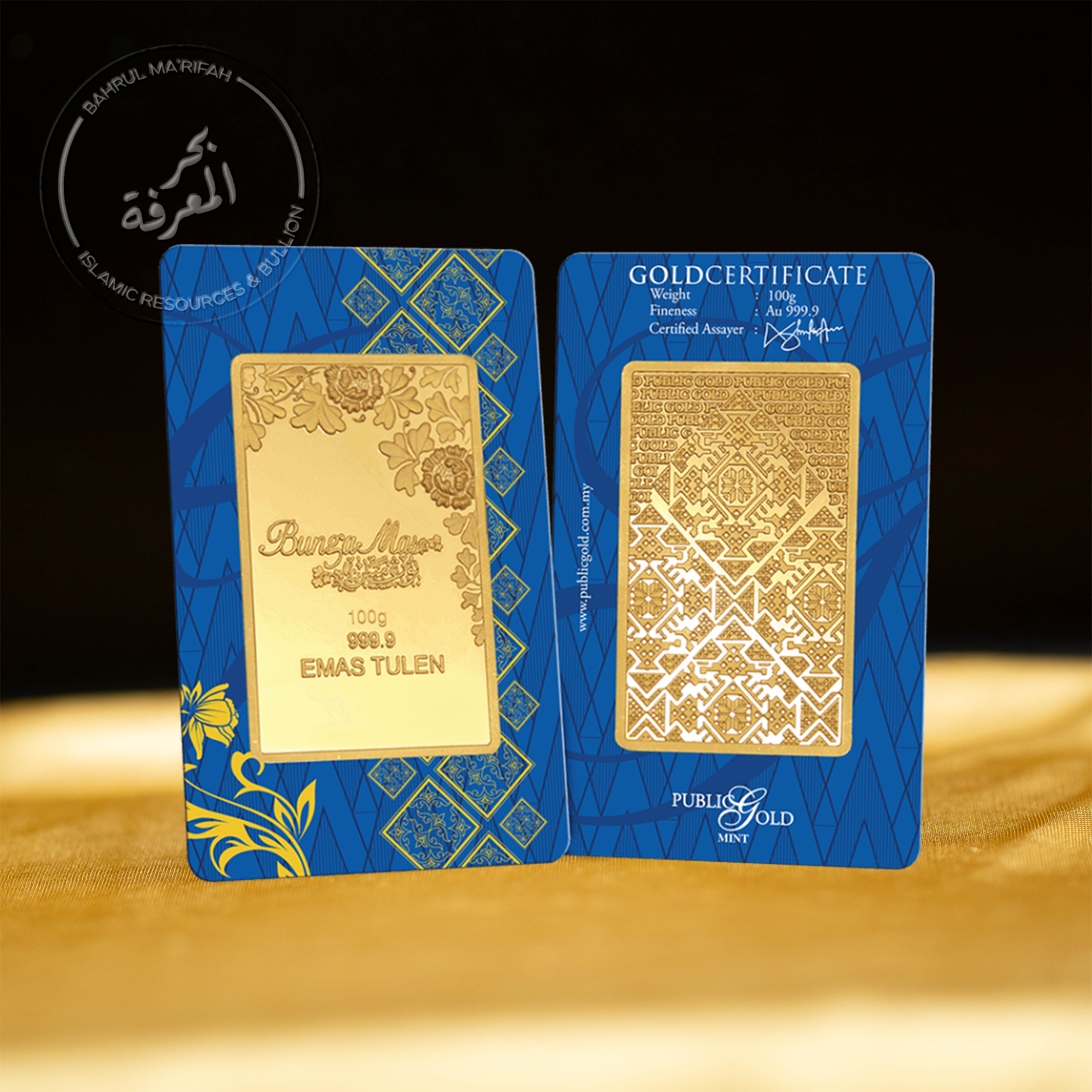 PG - 100 gram BungaMas Gold Bar