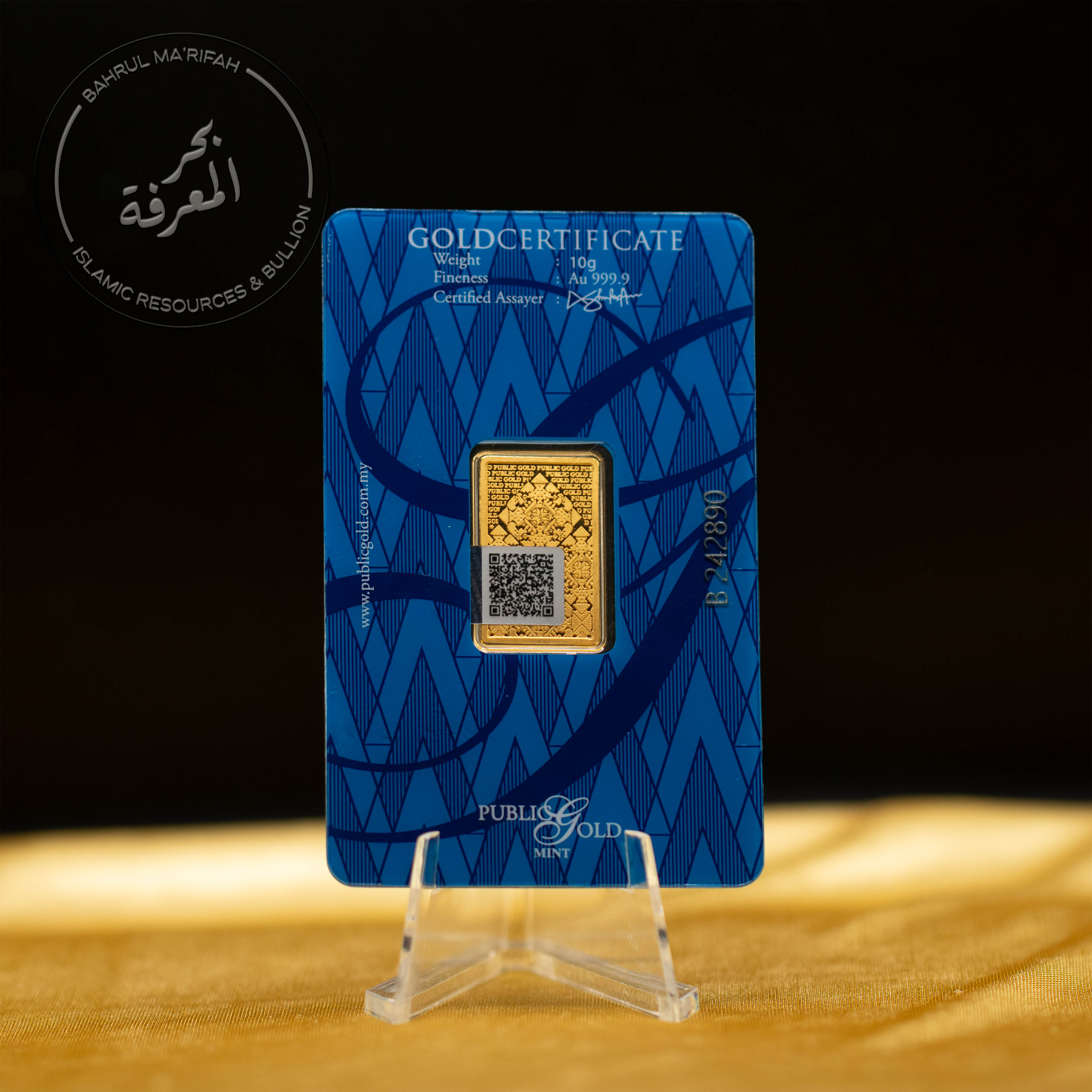 PG - 10 gram Bungamas Gold Bar