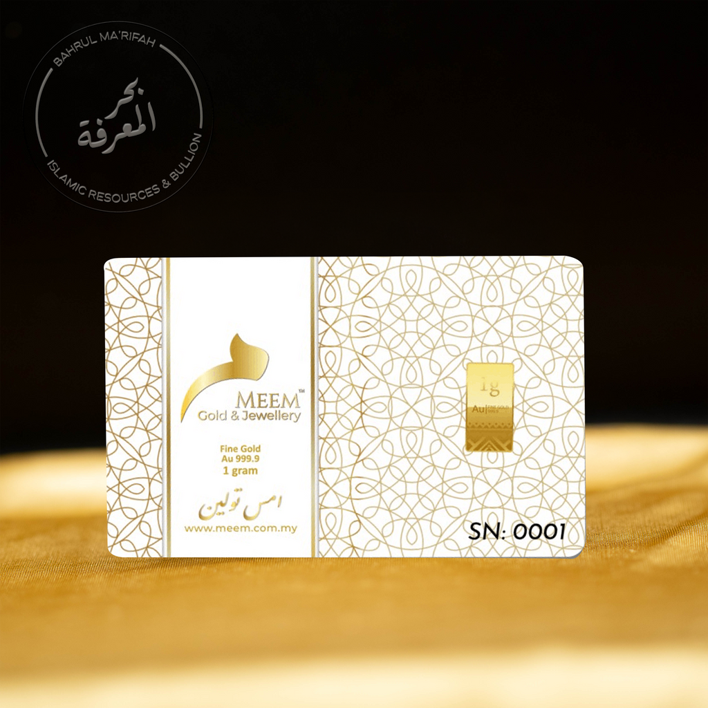 1 gram Meem Gold - Classic V2