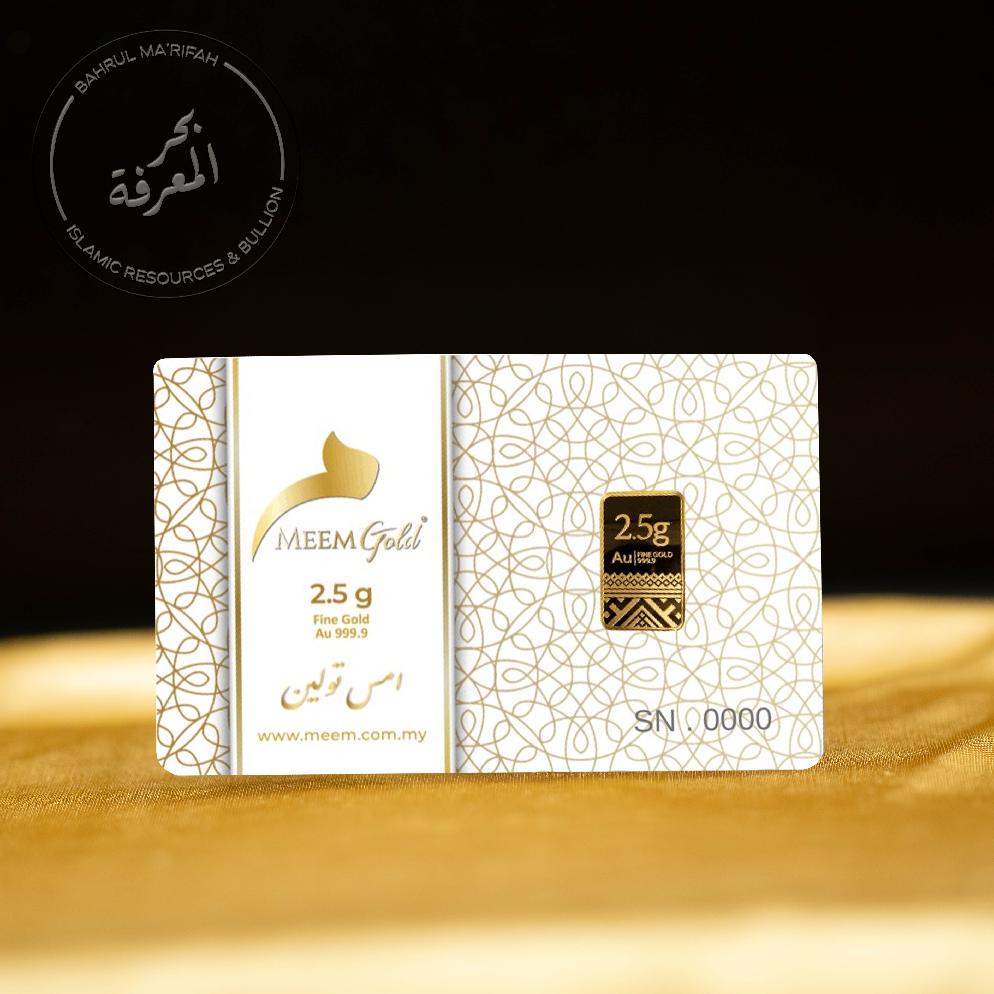 2.5 gram Meem Gold - Classic