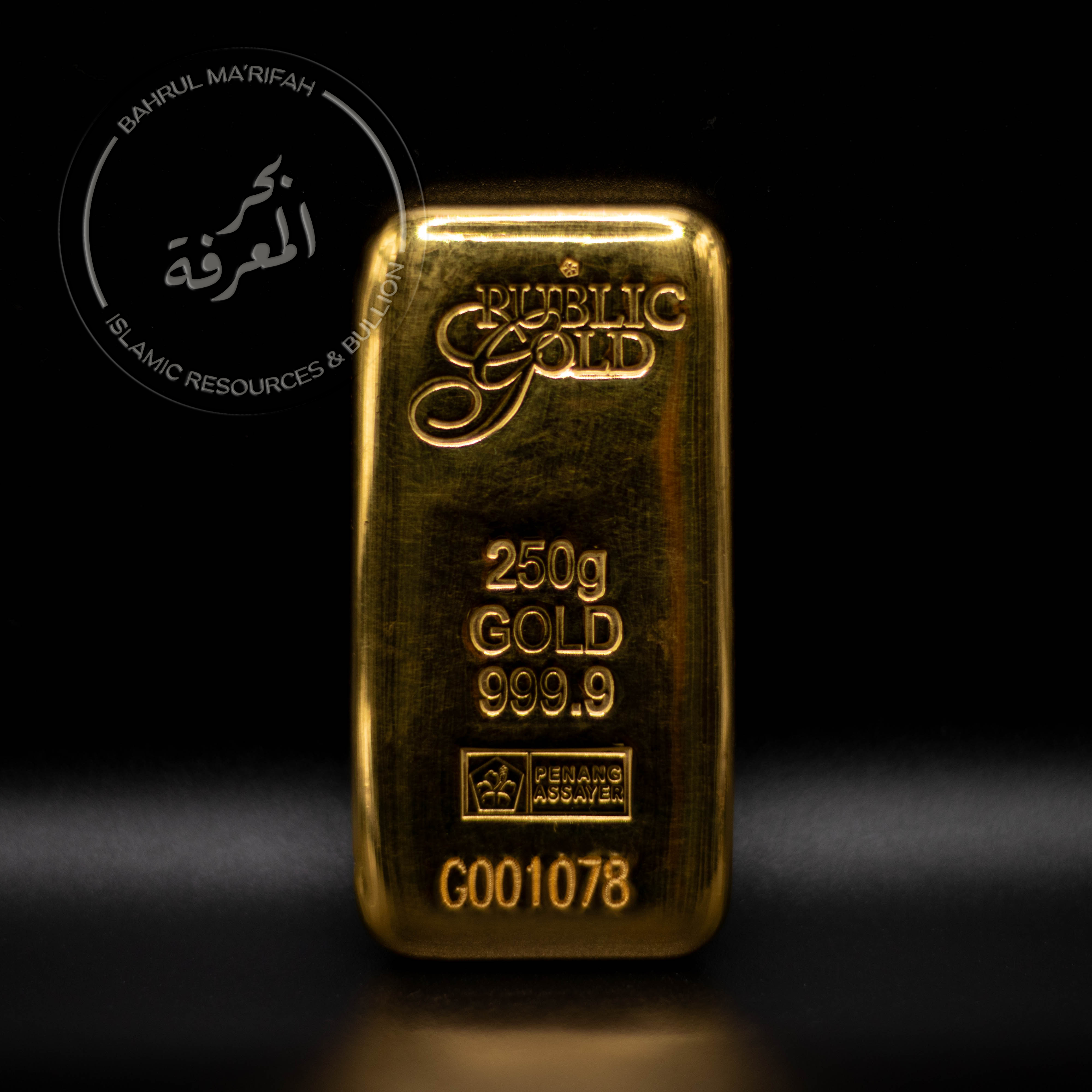 PG - 250 gram Bullion Bar