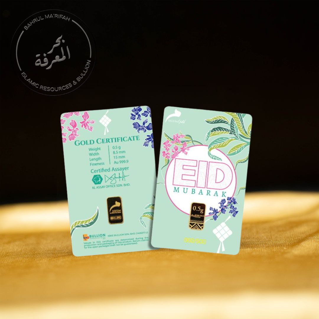 0.5 gram Meem - Eid Mubarak