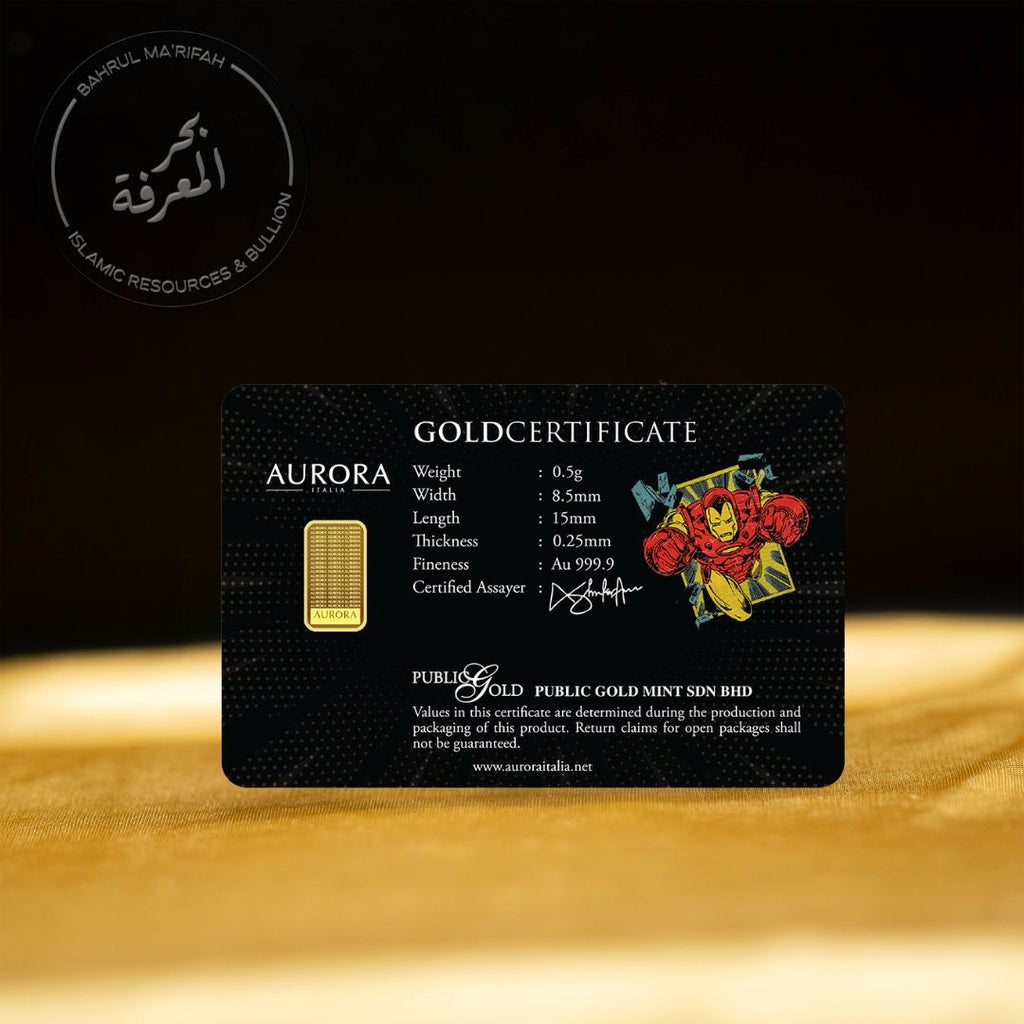 0.5 gram PG Aurora Italia - Marvel Ironman
