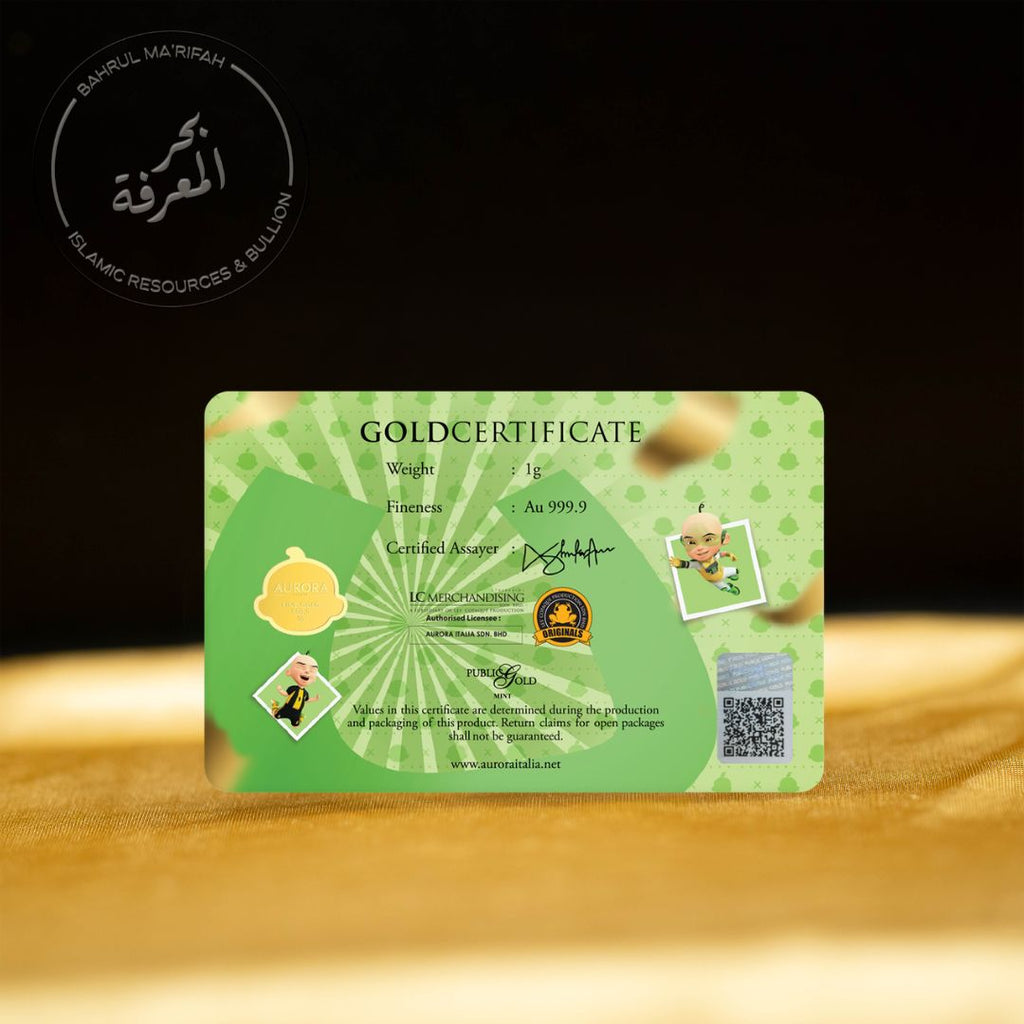 1 gram PG Aurora Italia - Upin
