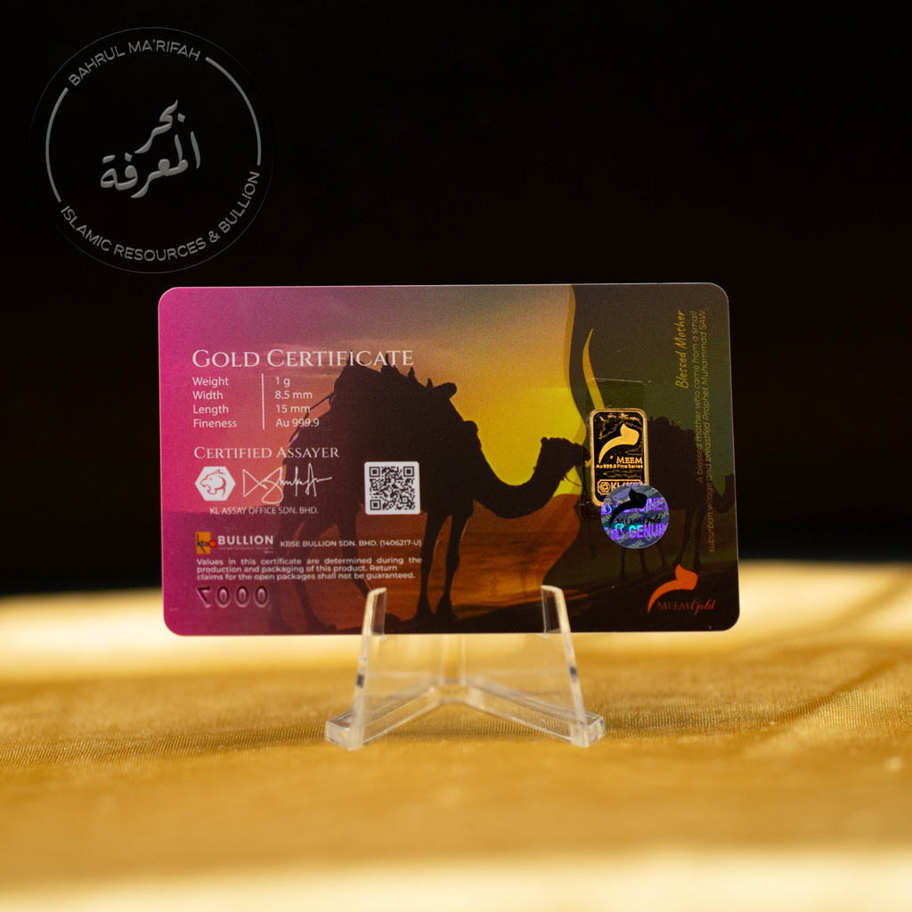 1 gram Meem Gold - Halimatus Saadiah