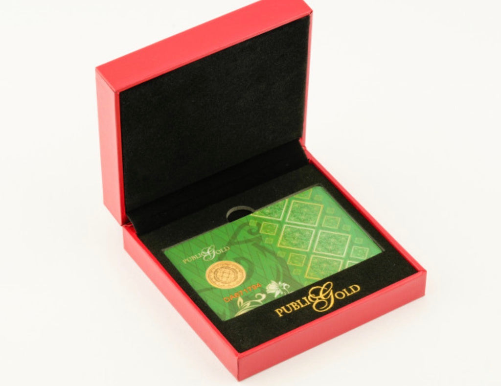 PG - Exclusive Gold Bar Box (Square)