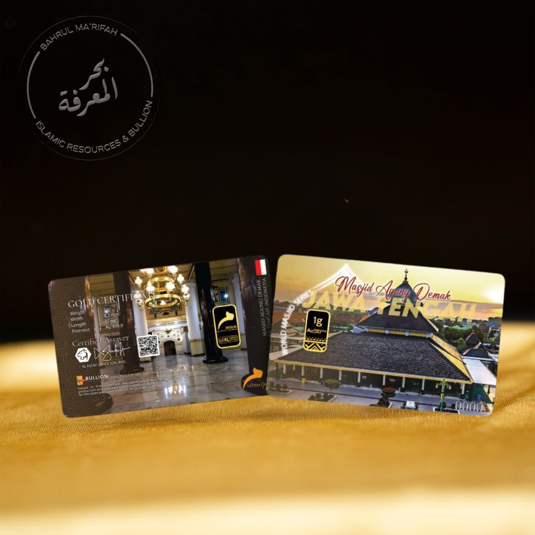 1 gram Meem Gold - Masjid Agung Demak (Jawa Tengah)