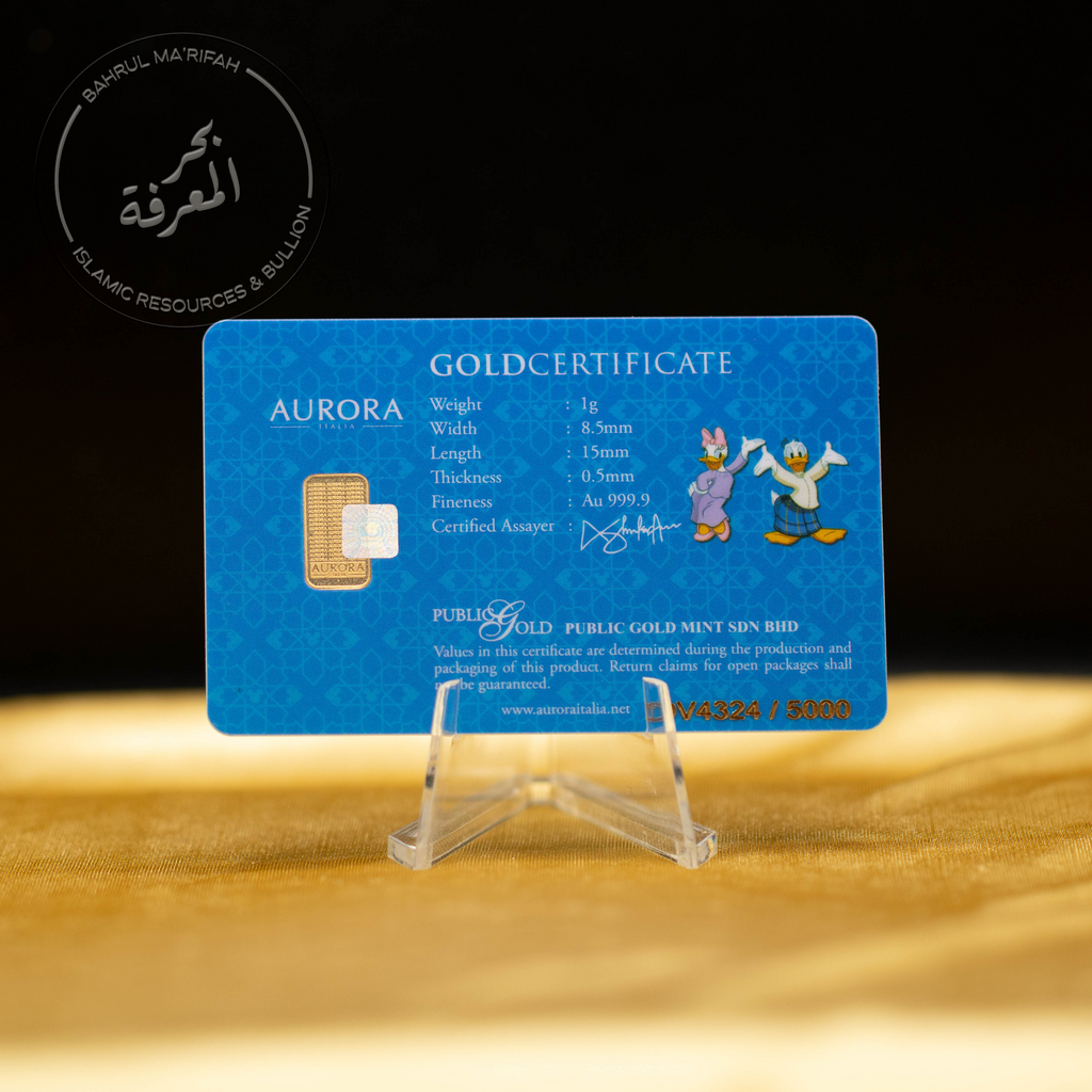 1 gram PG Aurora Italia - Mickey Meriah Suasana Aidilfitri