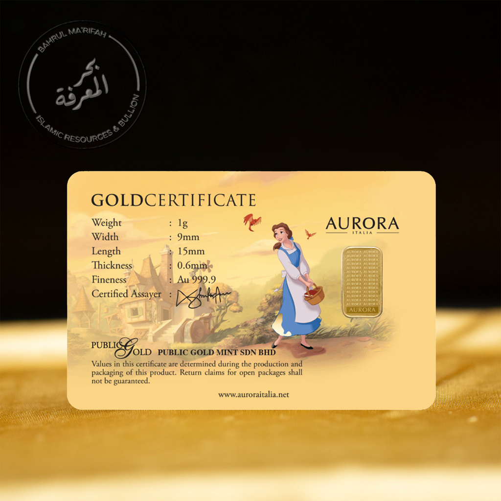 1 gram PG Aurora Italia - Disney Princess Belle 1