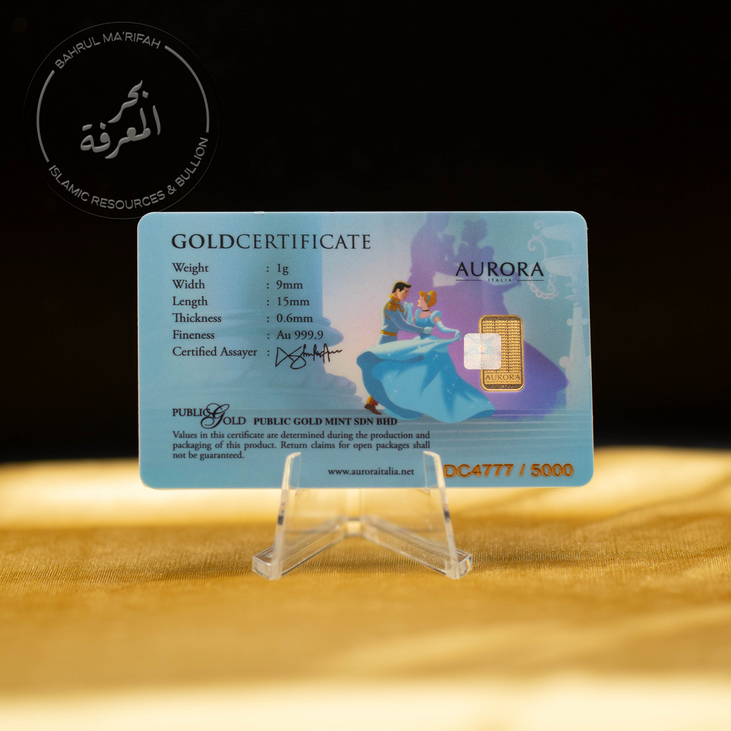 1 gram PG Aurora Italia - Disney Princess Cinderella 1