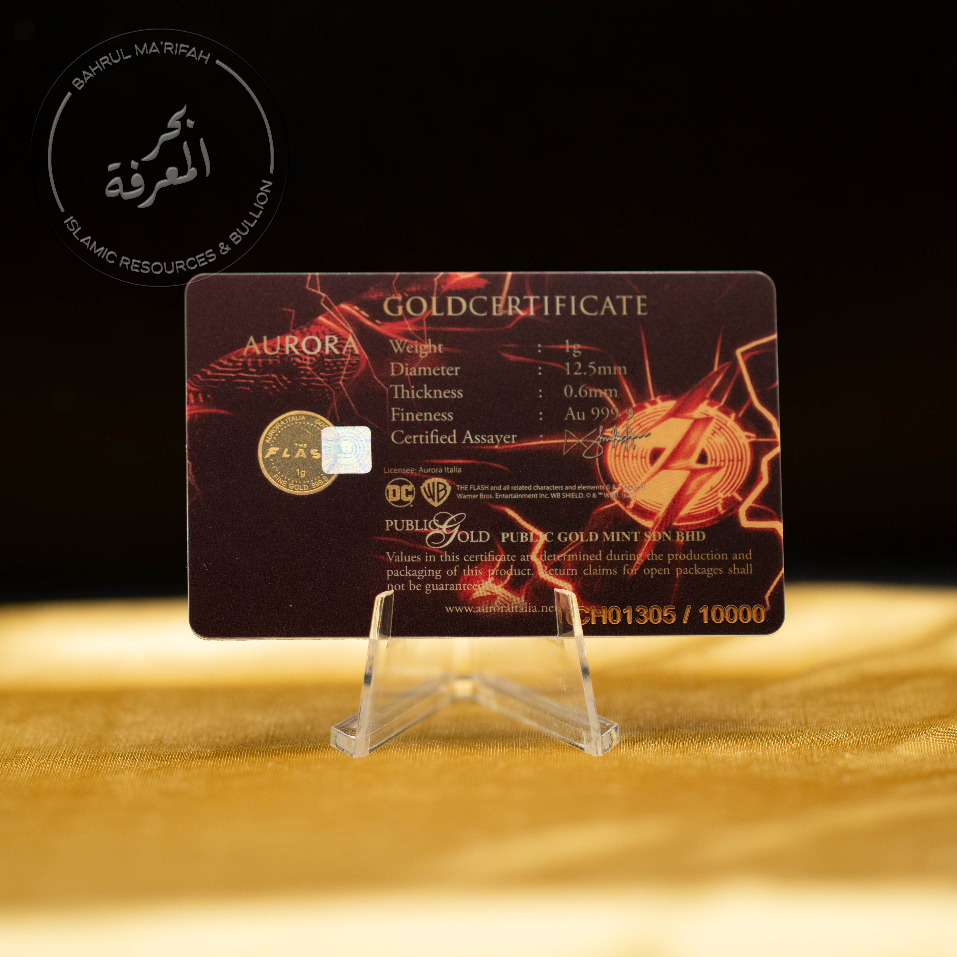 1 gram PG Aurora Italia - DC The Flash