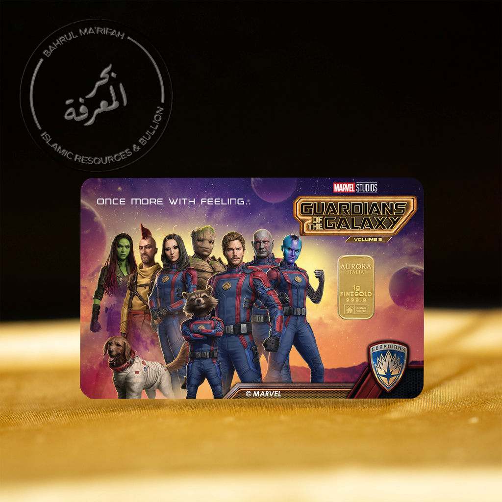 1 gram PG Aurora Italia - 999.9 Guardians Of The Galaxy Volume 3