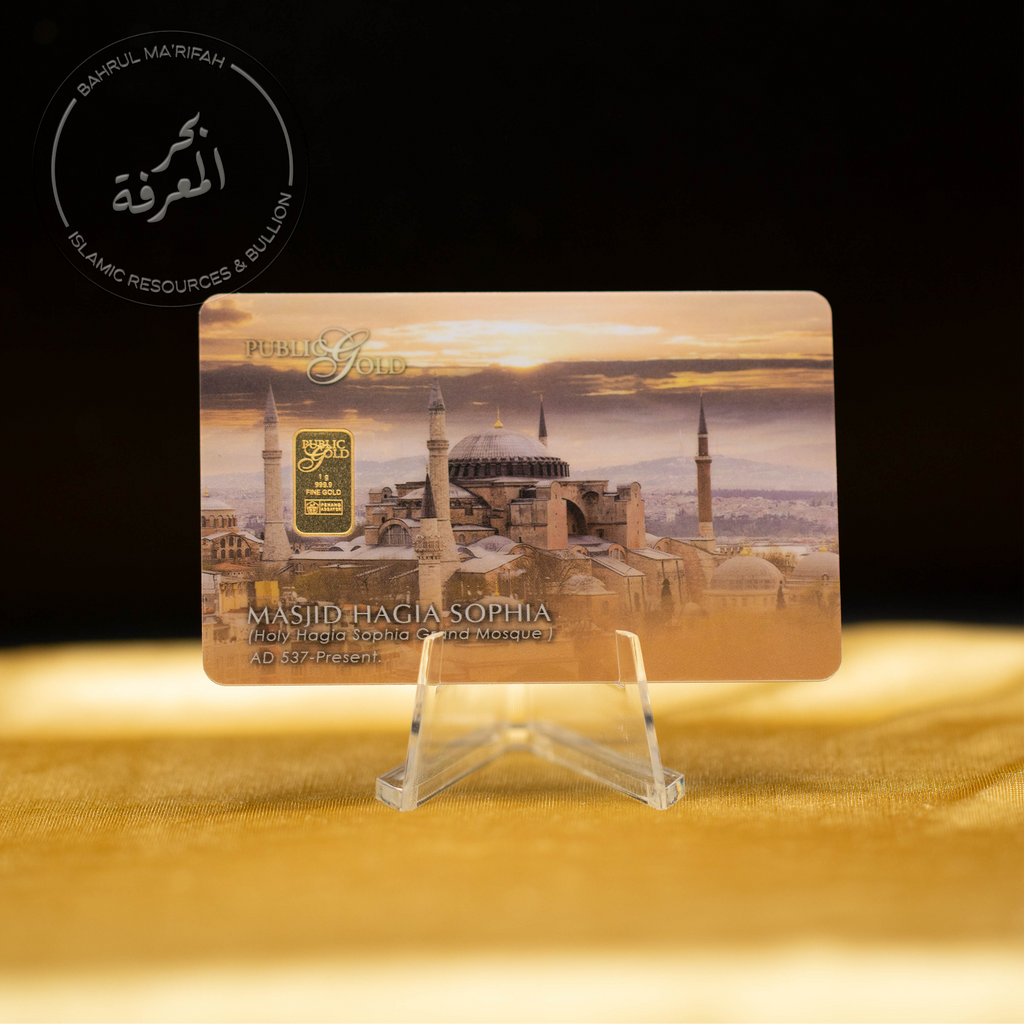 1 gram PG - Masjid Hagia Sophia