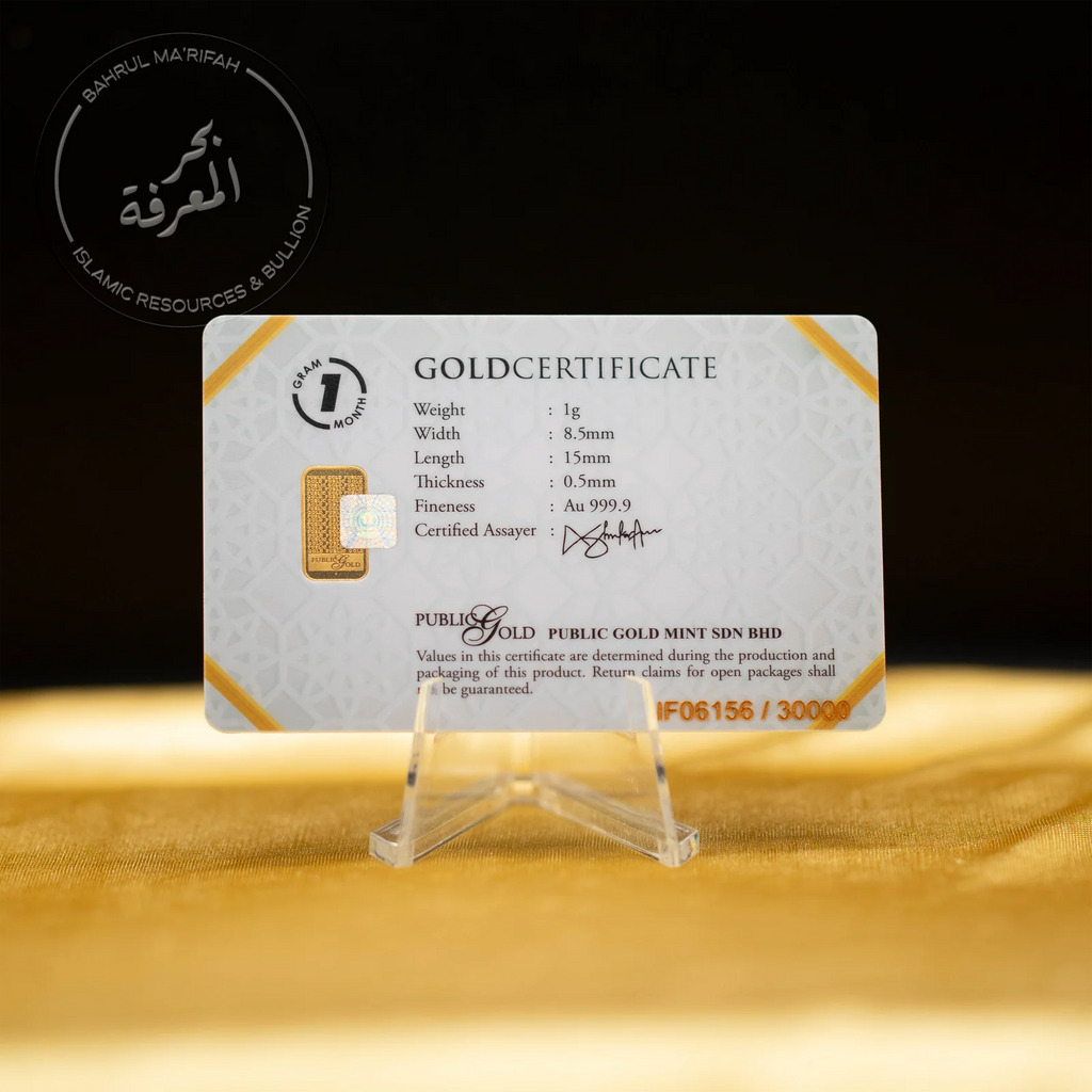 (PROMO) 1 gram Jamadil Awal & 1 gram Jamadil Akhir