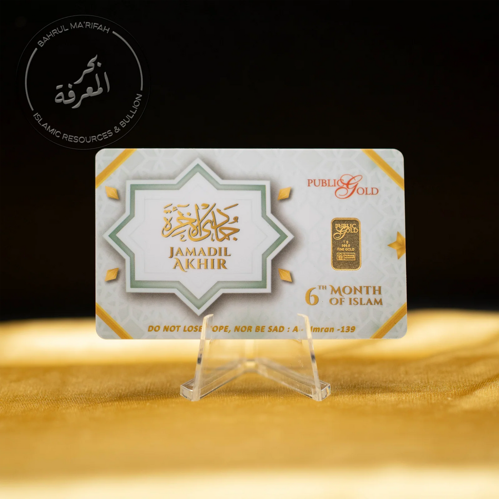 (PROMO) 1 gram Jamadil Awal & 1 gram Jamadil Akhir