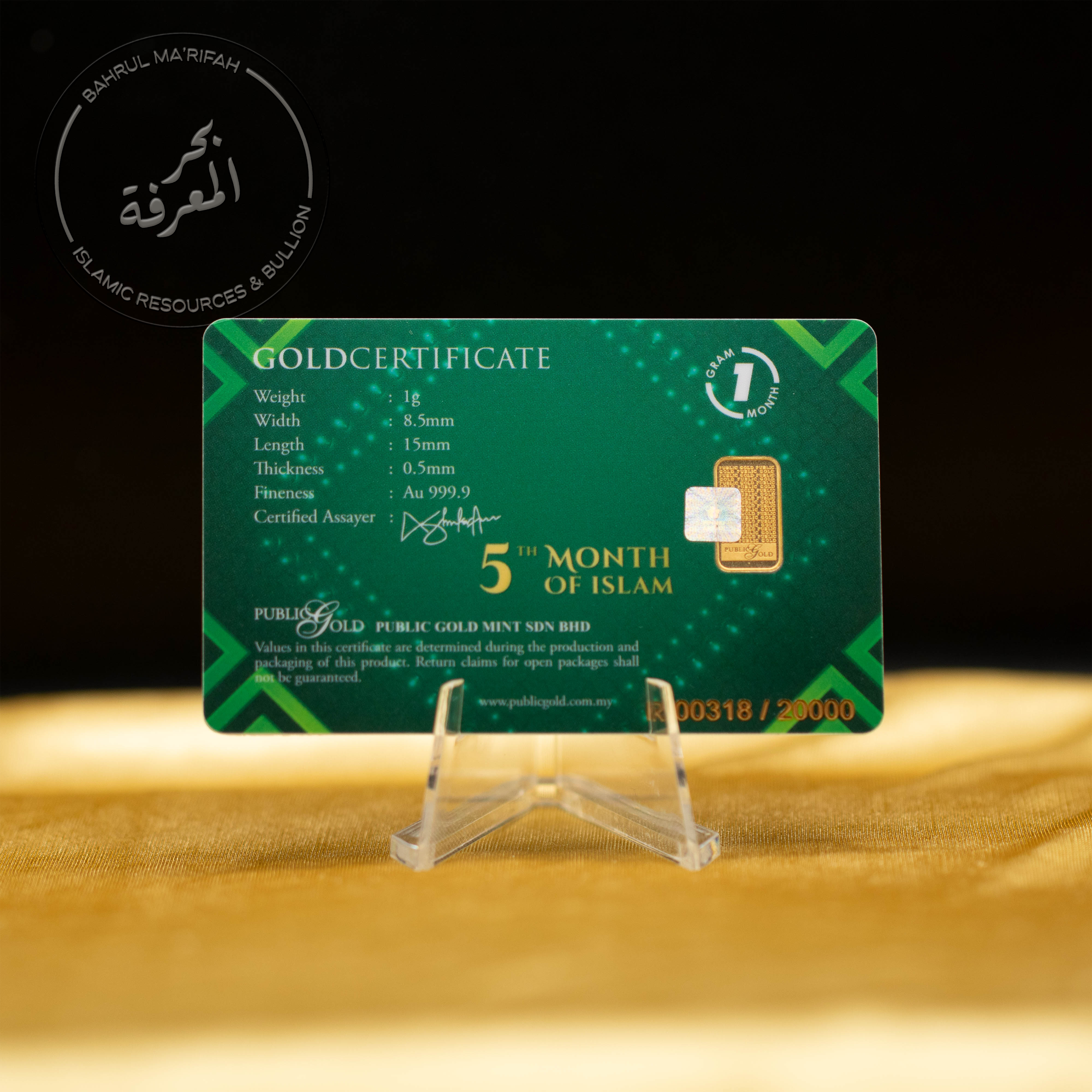 1 gram PG - Jamadil Awal