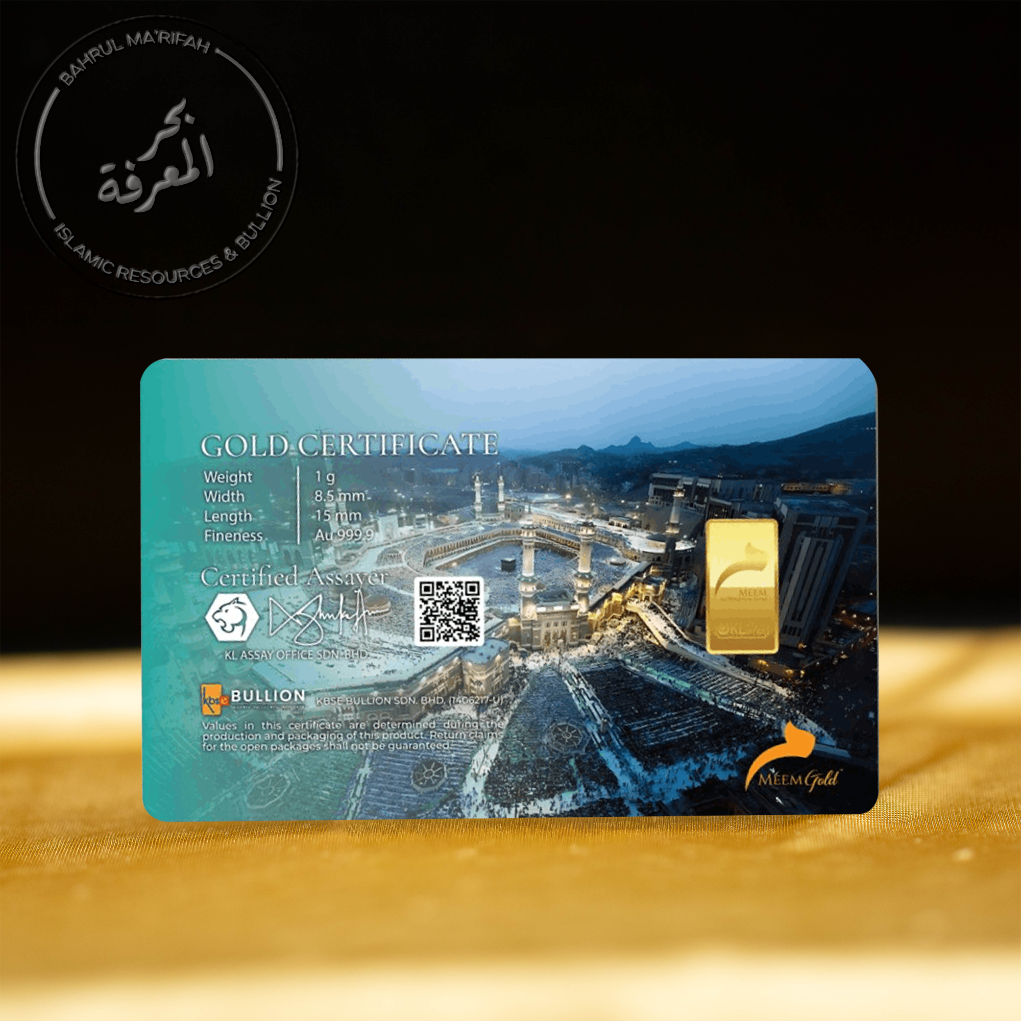 1 gram Meem Gold - Masjidil Haram