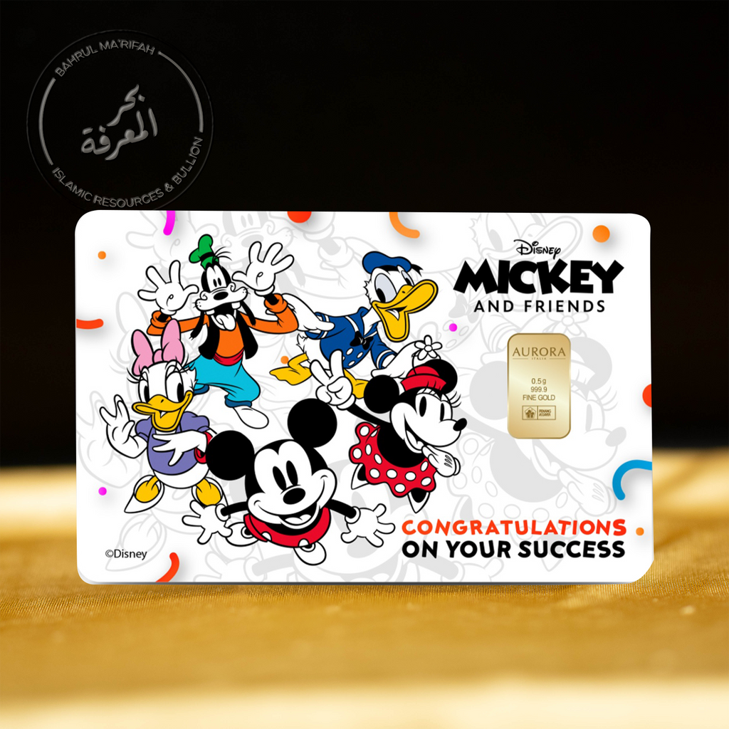 0.5 gram PG Aurora Italia - Mickey Congratulations on Your Success