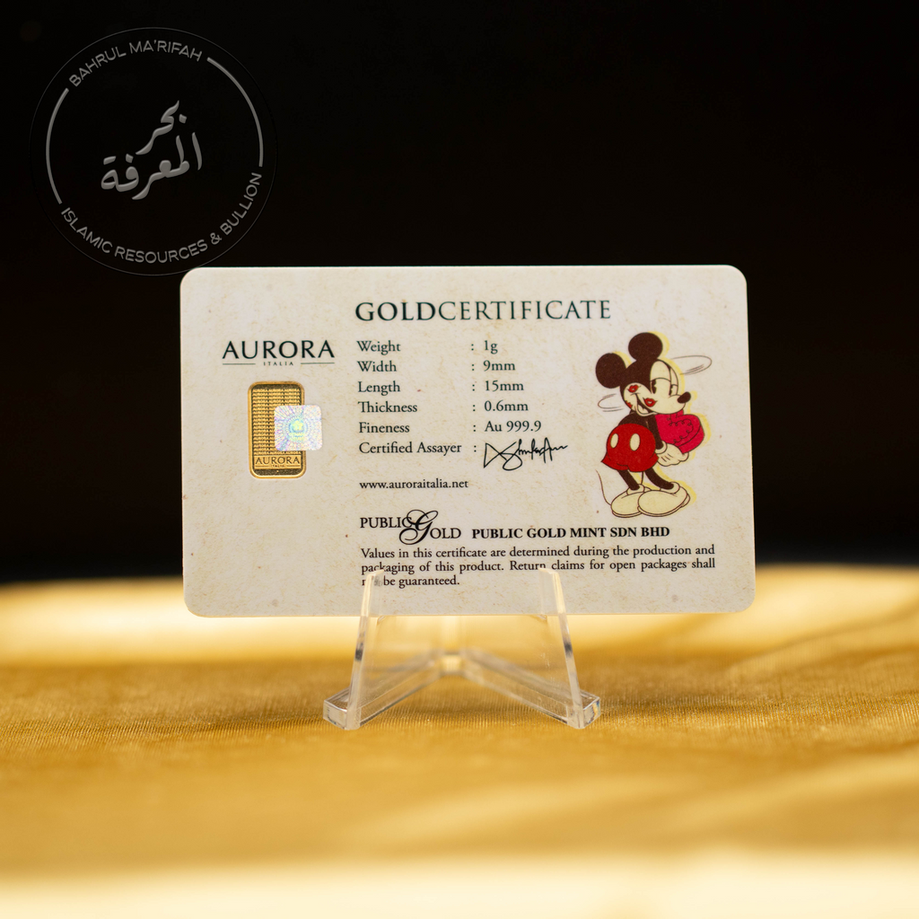 1 gram PG Aurora Italia - Disney Mickey & Minnie