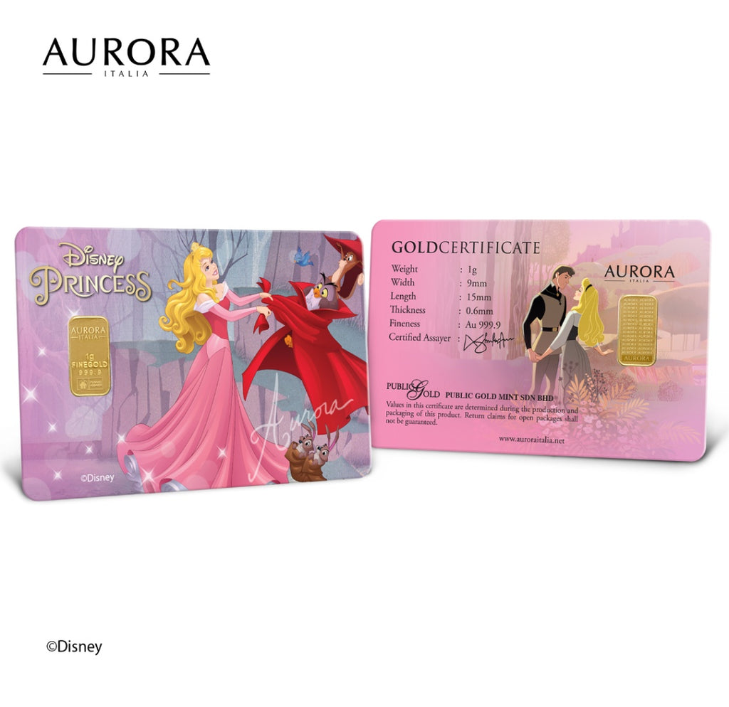 1 gram PG Aurora Italia - Disney Princess Set 1