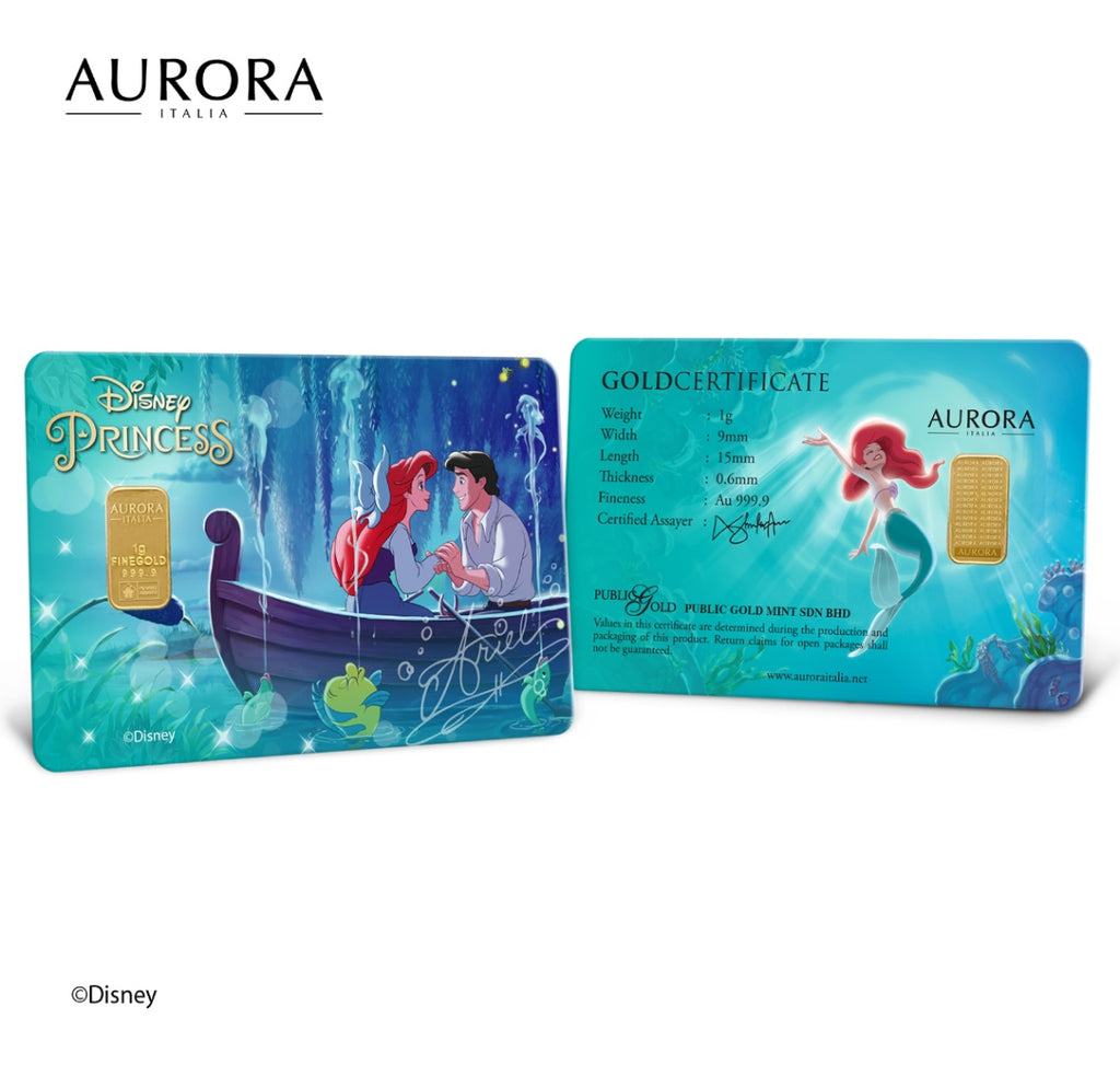 1 gram PG Aurora Italia - Disney Princess Set 1