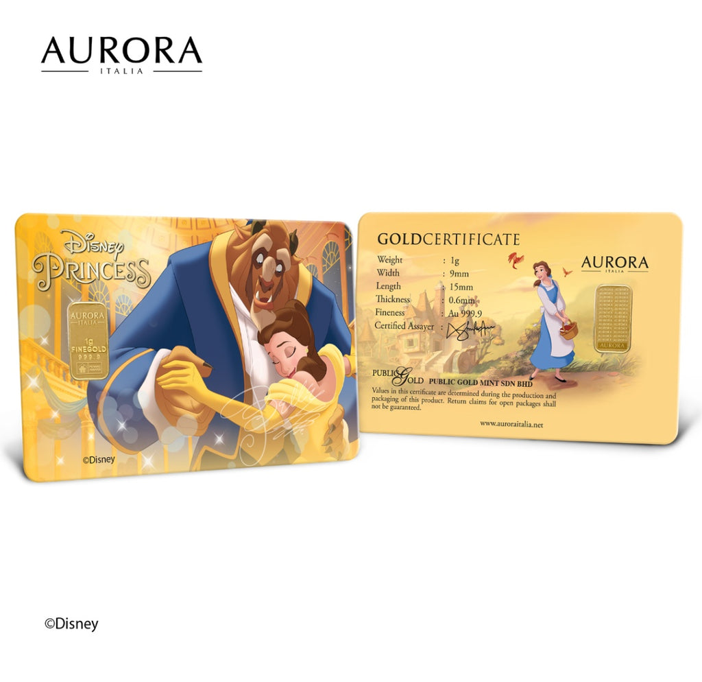 1 gram PG Aurora Italia - Disney Princess Set 1