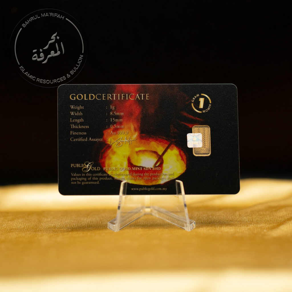 1 gram PG - Gold Smelting