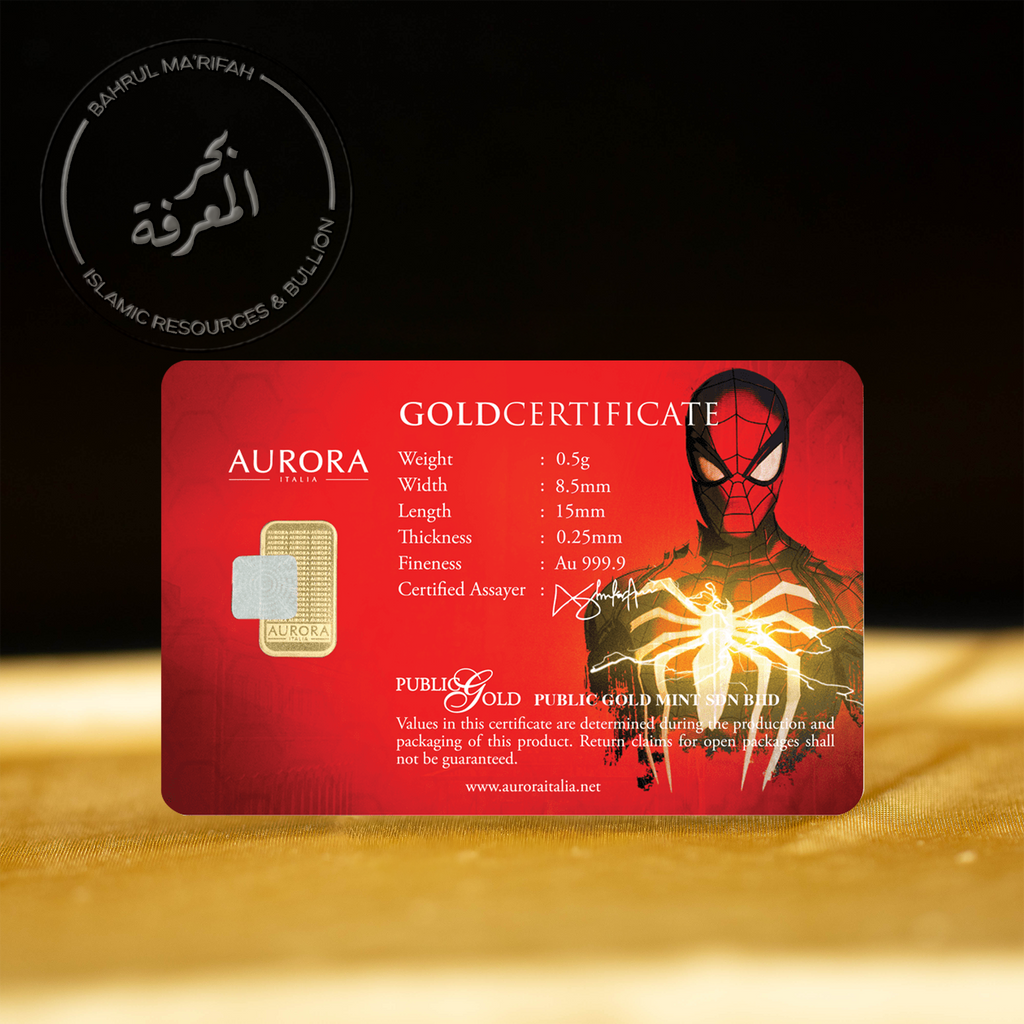 0.5 gram PG Aurora Italia - Spiderman