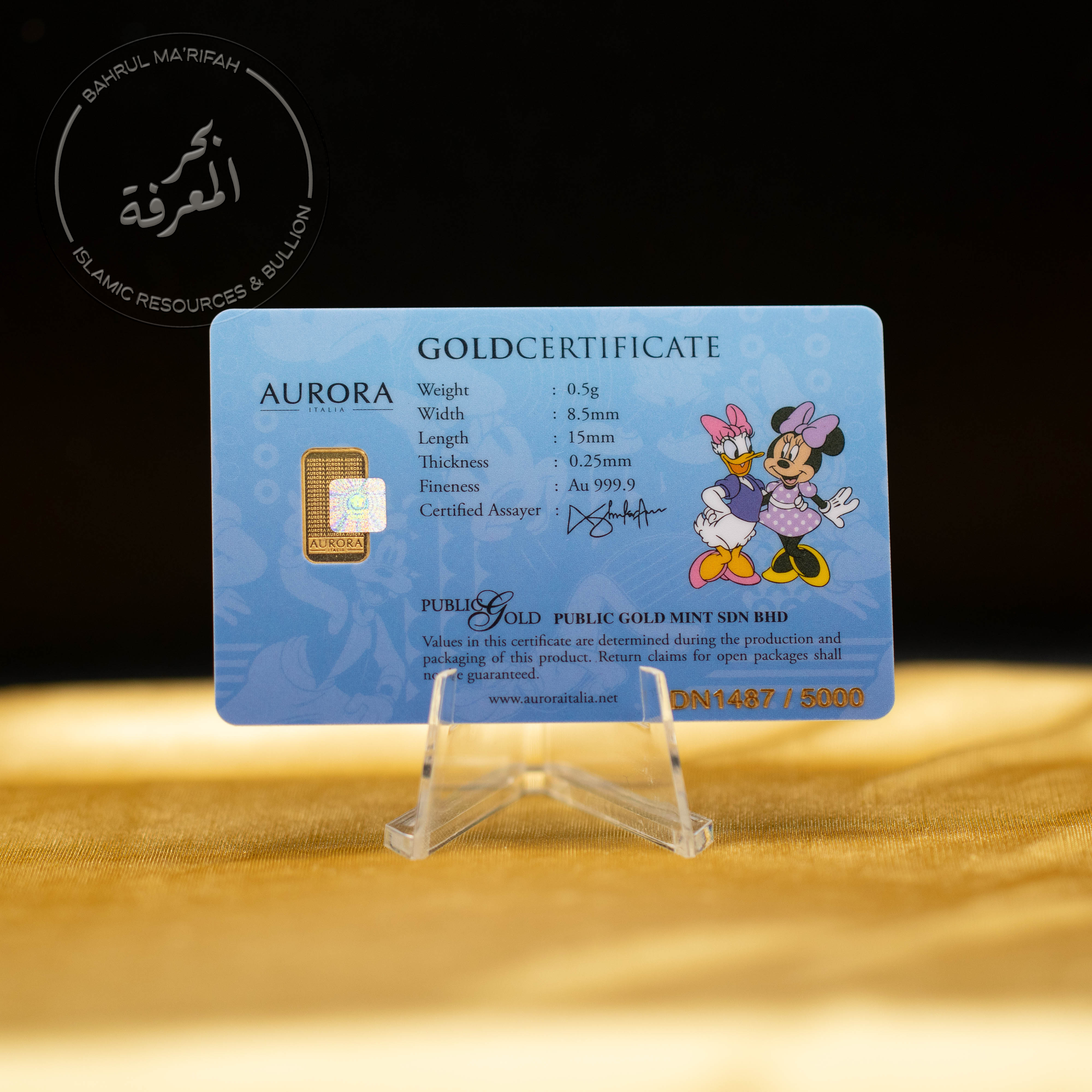 0.5 gram PG Aurora Italia - Mickey Thanks A Million